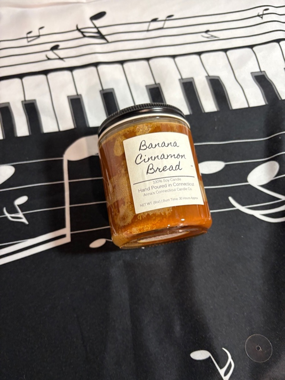 Banana Cinnamon Bread Body Oil - Creamy Amber Moisturizer